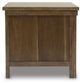 Signature Design by Ashley® Moriville Tobacco Brown End Table-2