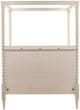 Dovetail Furniture Marcellina Whitewash King Poster Bed-4