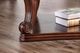 Furniture of America® Walworth Dark Oak Glass Insert End Table-3