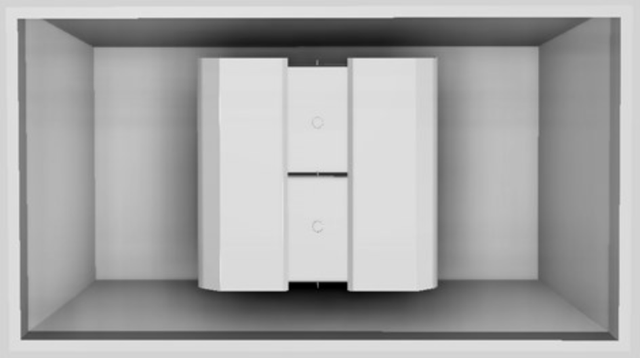 Vent-A-Hood® Designer Series 54" Stainless Steel Island Range Hood-1
