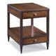 Woodbridge Furniture Tribeca Brown Rectangular Side Table-0