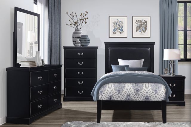 Homelegance® Seabright Black Dresser Mirror-1