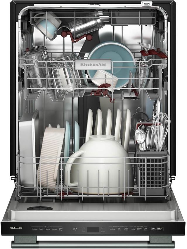 KitchenAid® 24" Juniper 360° Max Jets™ Third Rack Top Control Built-In Dishwasher with ProDry™ System-4