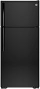 GE® 33 in. 21.2 Cu. Ft. Black Top Freezer Refrigerator-0