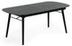 VIG Furniture Modrest Addax Black/Gray Extendable Dining Table-0