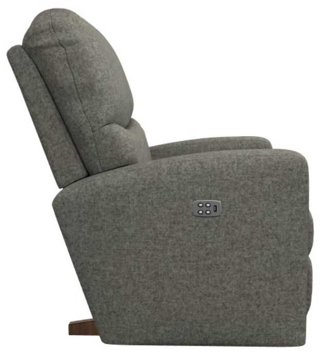 La-Z-Boy® Sherman Slate Power Rocking Recliner-3
