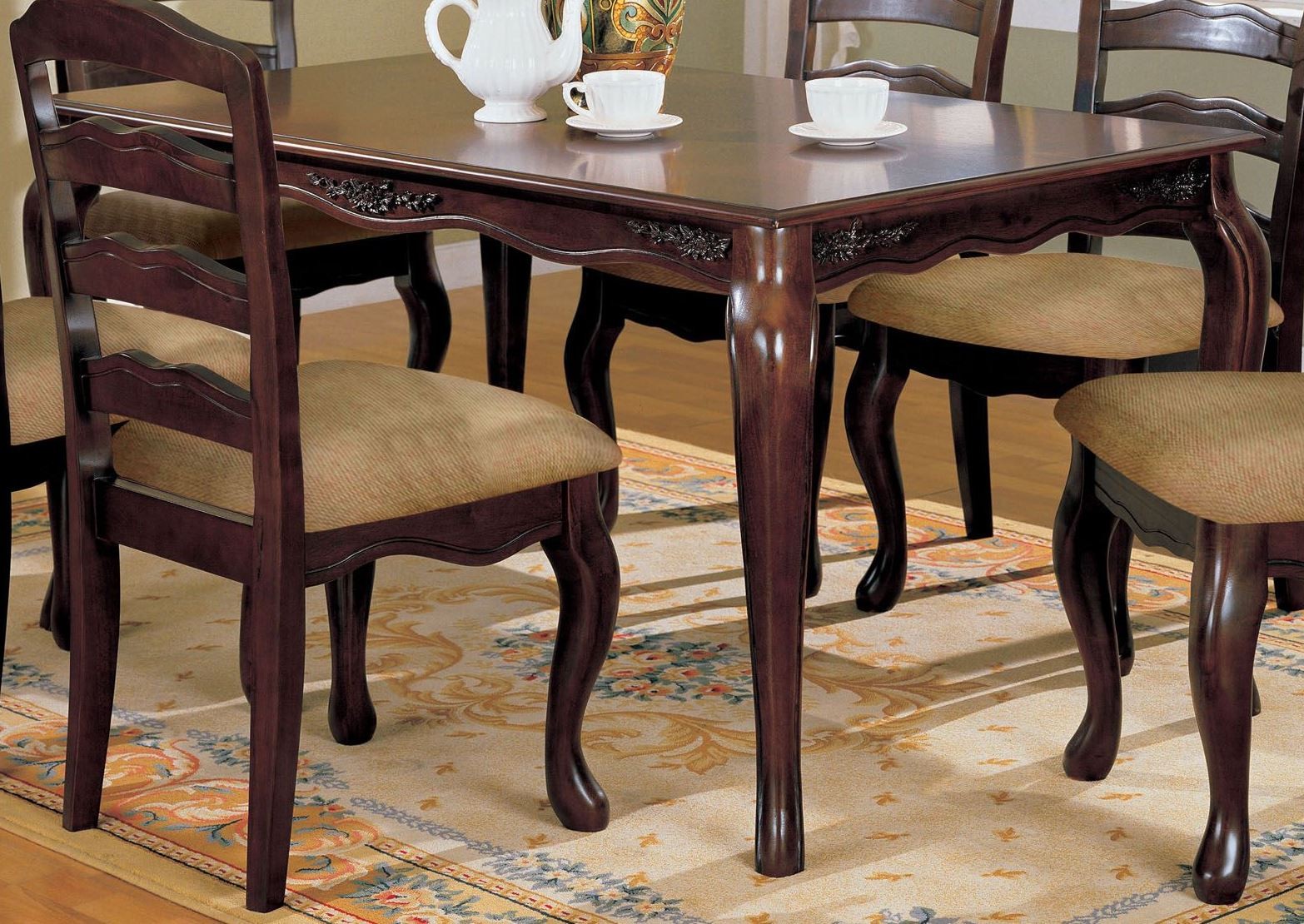 Furniture of America Townsville 60" Dining Table - Thumbnail 2