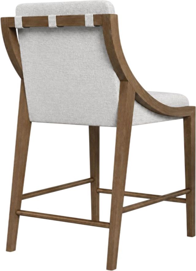 Bernards Elure Gray/Latte Sling Counter Stool-3