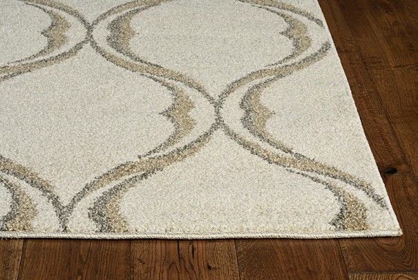 KAS Rugs Lucia Sand Sutton 5'x8' Area Rug-1