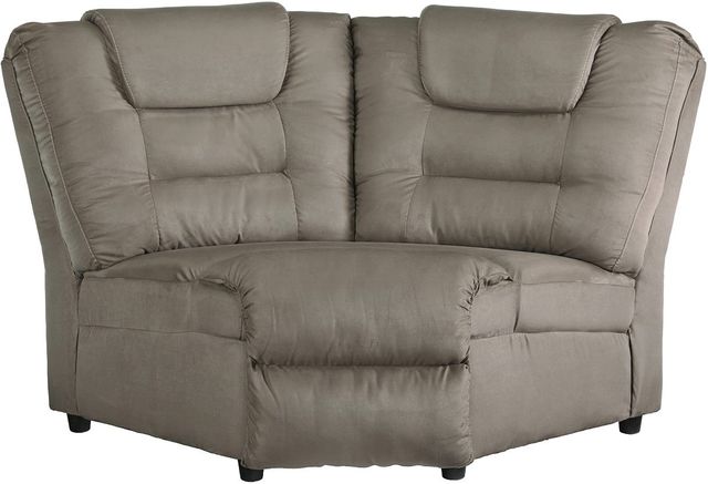 Signature Design by Ashley® McCade 3-Piece Cobblestone Reclining Sectional-2