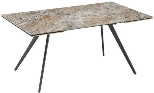 Modus Furniture Lucia Black/Rich Brown Dining Table-1