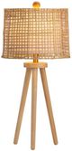 Crestview Collection Winslow Natural Tripod Table Lamp-1