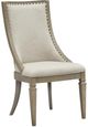 Magnussen Home® Lancaster Dovetail Gray Upholstered Dining Side Chair-0