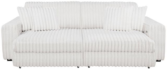 Coaster® Jacana Ivory Corduroy Upholstered Dual Power Chaise Sofa-3