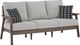 Signature Design by Ashley® Emmeline Beige/Brown Fabric/Polyethylene Outdoor Sofa-0