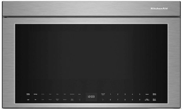KitchenAid® 1.1 Cu. Ft. PrintShield Stainless Steel Over The Range Microwave-0