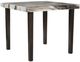 Signature Design by Ashley® Jazmore Beige Counter Table with Dark Brown Base-0