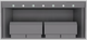 Vent-A-Hood® Designer Series 54" Gunsmoke Wall Mounted Range Hood-4