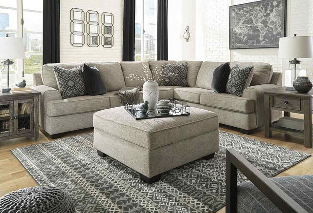 Signature Design by Ashley® Bovarian Stone Storage Ottoman-3