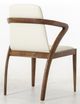 VIG Furniture Modrest Falcon Cream/Walnut Dining Chair -1
