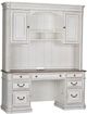 Liberty Furniture Magnolia Manor Antique White Credenza and Hutch-0