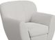 International Furniture Direct Tamesis Beige Swivel Accent Chair-4