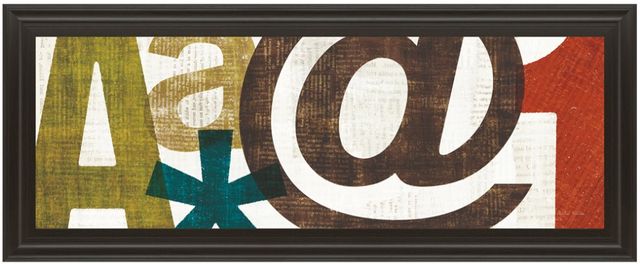 Classy Living Micheal Mullan Punctuated III 18" Wall Art-0