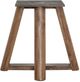 International Furniture Direct Silver Brown Round Dining Table-3