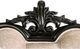 Furniture of America® Acapulco Black/Off-White Loveseat-2