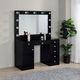 Cena Vanity with Mirror (Black)-2