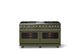 Viking® 5 Series 60" Martini Pro Style Dual Fuel (NG) Range with Brushed Brass Trim-3