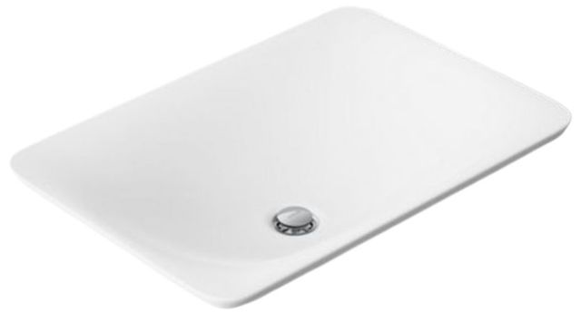 Kohler Carillon® White 21.25" Rectangular Drop-In Bathroom Sink, No Overflow-0