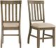Elements International Stone Grey Standard Height Side Chair-1