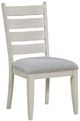 Homelegance® Wyatt Gray/Weathered White Dining Side Chair-0