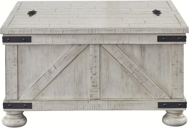 Signature Design by Ashley® Carynhurst Whitewash Coffee Table-3