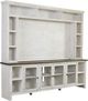 aspenhome® Eastport Drifted White 97" Console and Hutch-0
