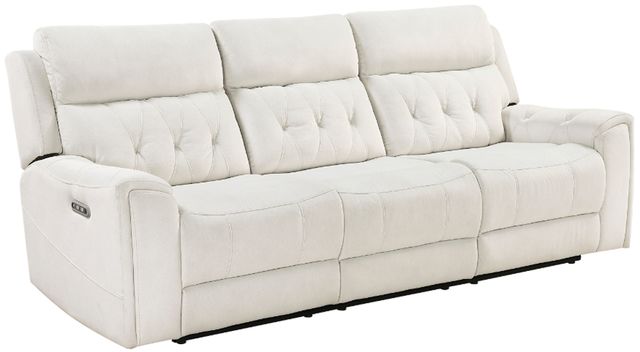 Homelegance® Celeste Beige Double Power Reclining Sofa with Power Headrests-0