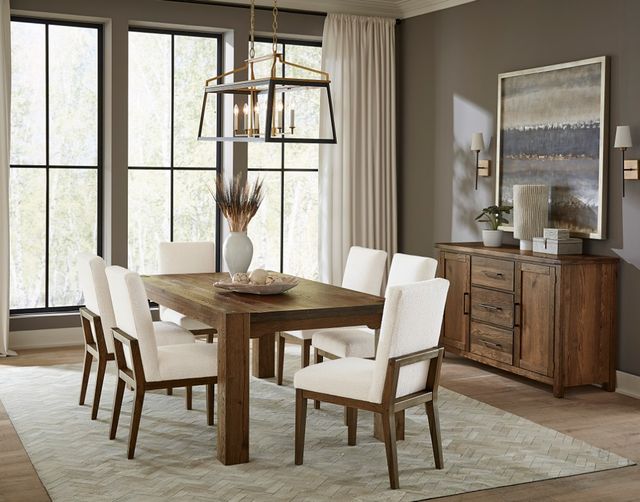 Artisan & Post by Vaughan-Bassett Dovetail White/Natural Upholstered Dining Side Chair-1