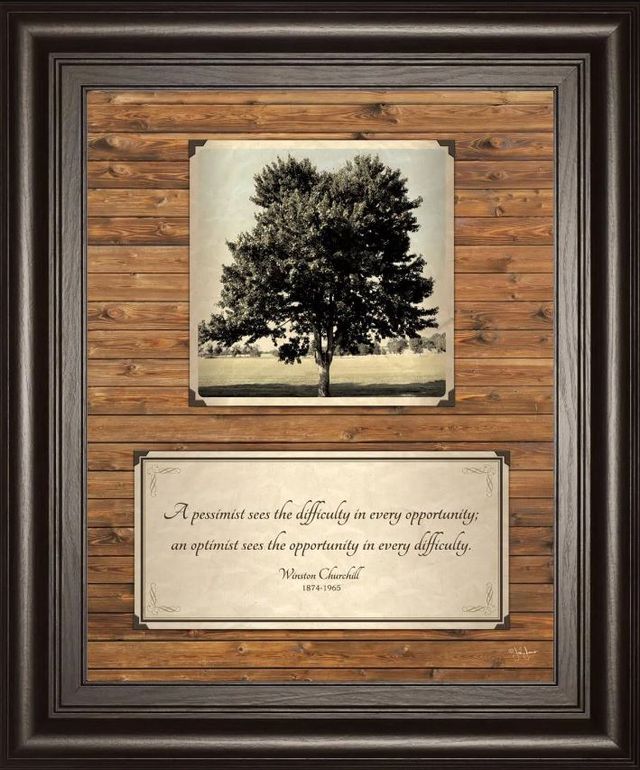 Classy Art Brown Opportunity by John Jones Framed Print Wall Art-0