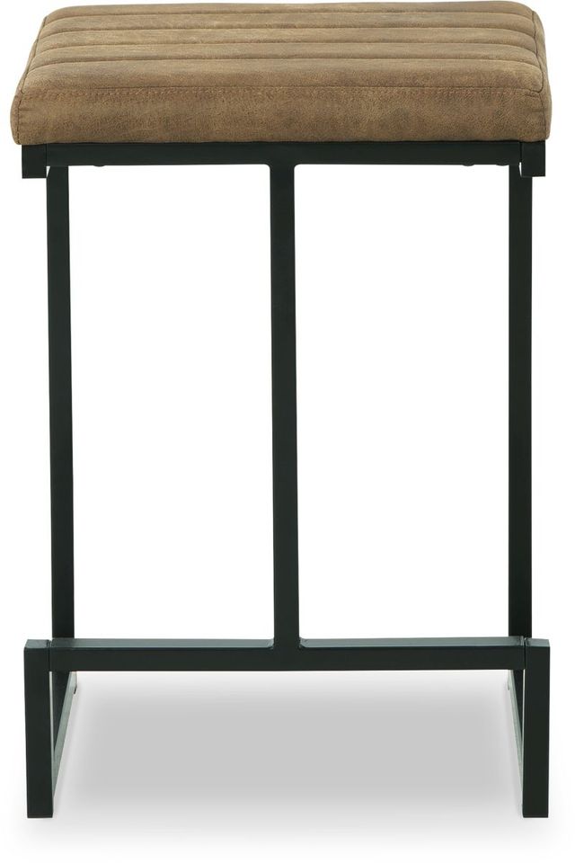 Signature Design by Ashley® Strumford Black/Caramel Counter Stool-1