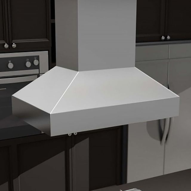 ZLINE 36" Stainless Steel Professional Island Range Hood-1