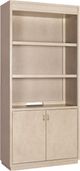 Hooker® Furniture Marlowe Polished Limestone Bookcase-0