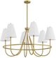 Forty West Revere Gold Chandelier-0