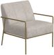 International Furniture Direct Aragon Ivory/Gold Accent Chair-0