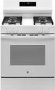 GE® 400 Series 30" White Freestanding Gas Range-0