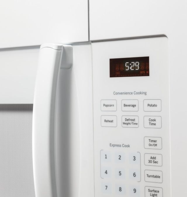 GE® 1.6 Cu. Ft. White Over The Range Microwave-4