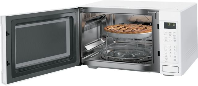 GE Profile™ 1.5 Cu. Ft. White Countertop Convection/Microwave-1
