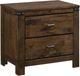 Crown Mark Curtis Brown Nightstand-0