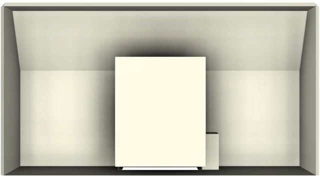 Vent-A-Hood® 36" Biscuit K Series Blower Under Cabinet Range Hood-3