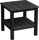 Enclover Adirondack Black End Table-0